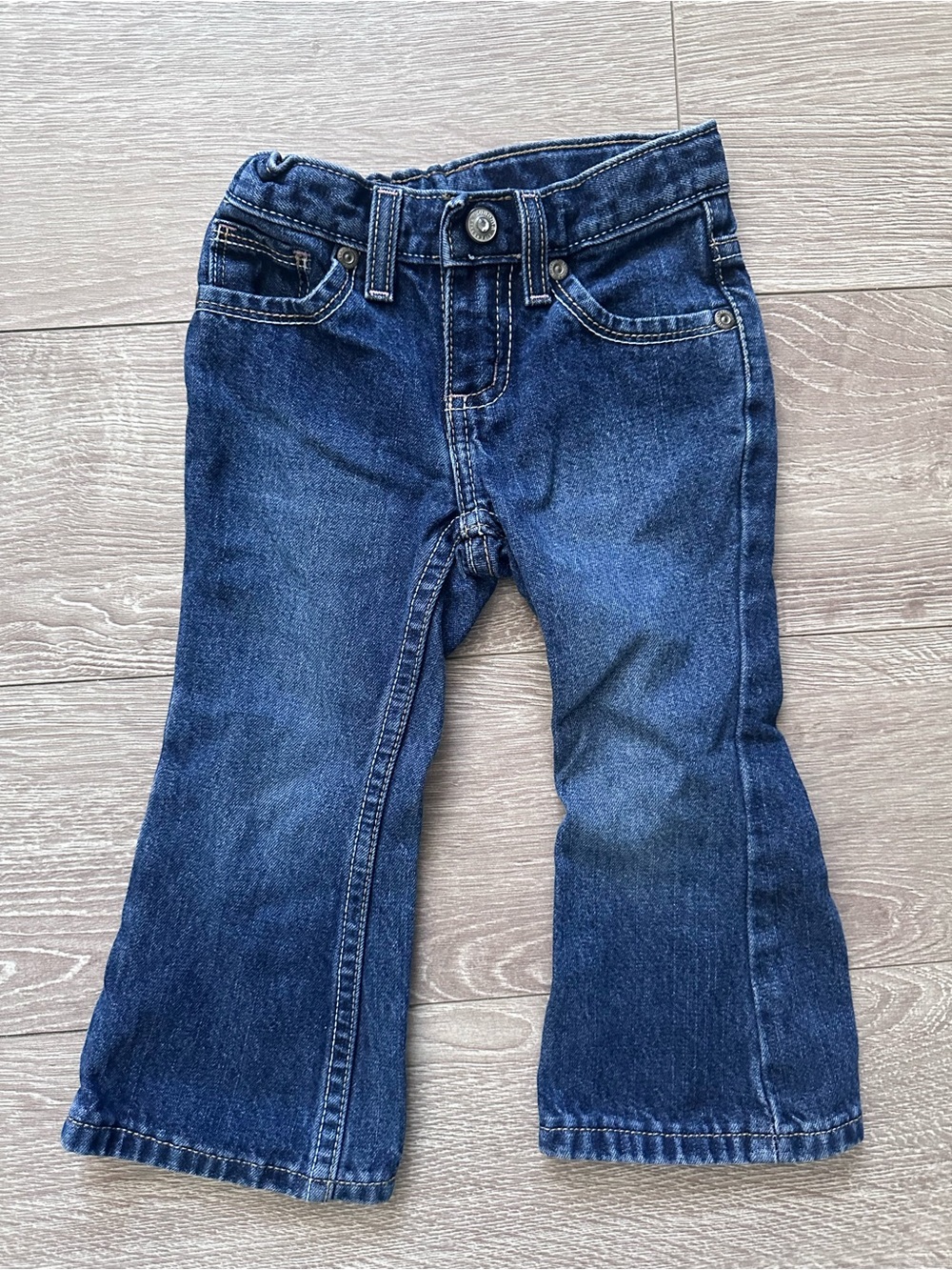 Y2K Kids Dark Blue Denim Jeans